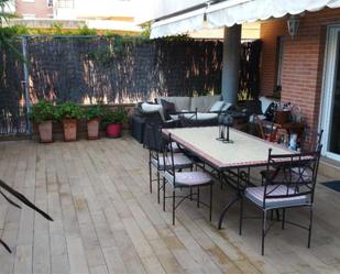 Terrace of Flat to rent in Pozuelo de Alarcón  with Air Conditioner and Swimming Pool