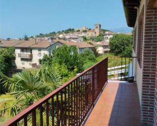 Exterior view of Flat for sale in La Adrada   with Heating, Private garden and Terrace