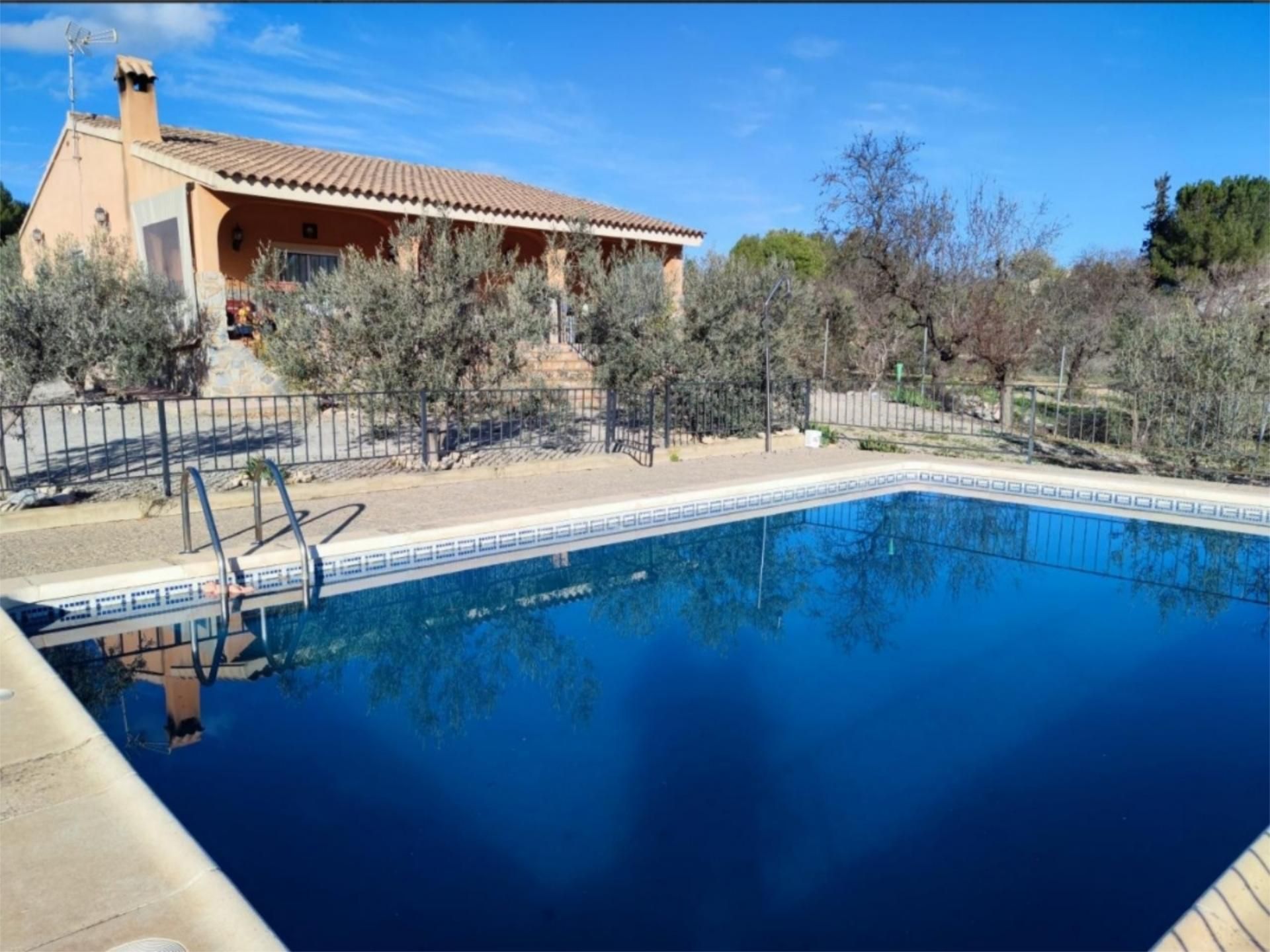 Swimming pool of Country house for sale in Bullas  with Heating, Storage room and Swimming Pool