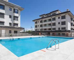 Swimming pool of Flat for sale in La Moraleja  with Air Conditioner, Terrace and Swimming Pool