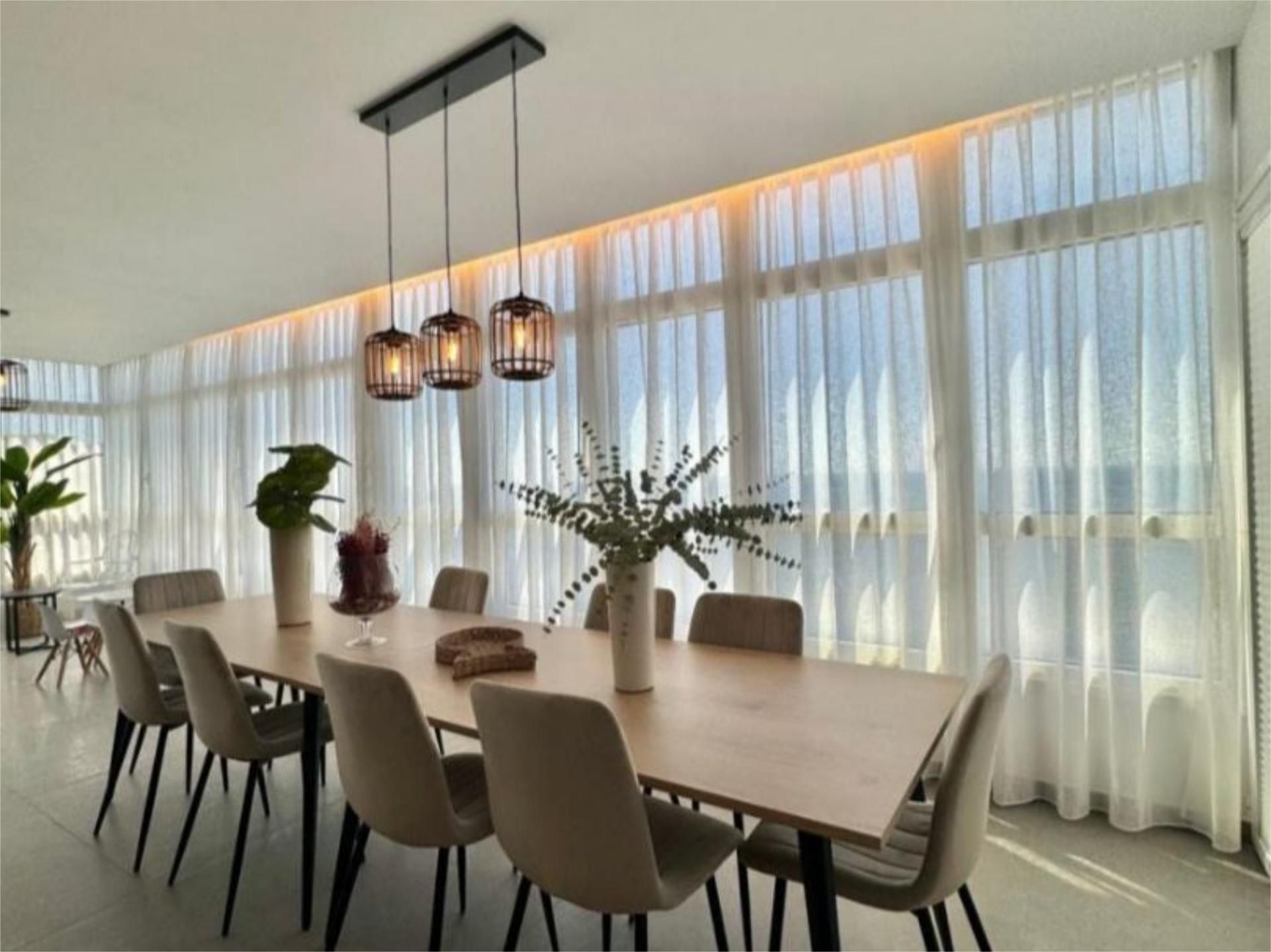 Dining room of Apartment to rent in  Barcelona Capital  with Air Conditioner, Terrace and Swimming Pool