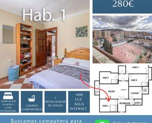 Vista exterior de Apartament per a compartir en  Granada Capital amb Aire condicionat, Calefacció i Moblat