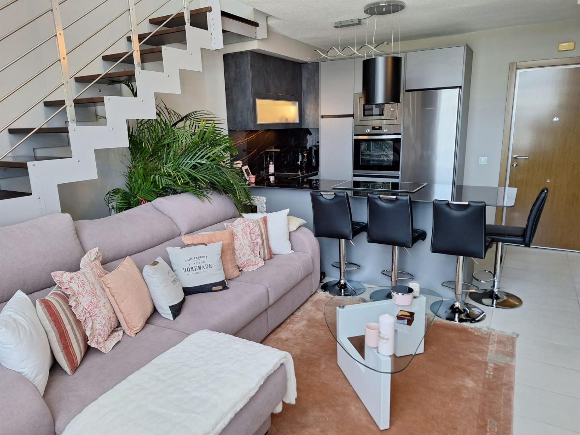 Living room of Loft for sale in  Madrid Capital  with Air Conditioner, Heating and Private garden