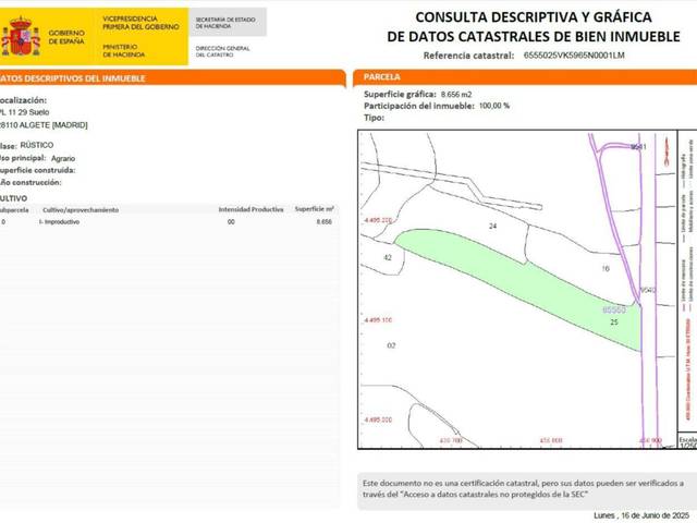 Terreno no urbanizable en Alquiler en Poligono 11, 29 en Ciudad Jardín Valderrey