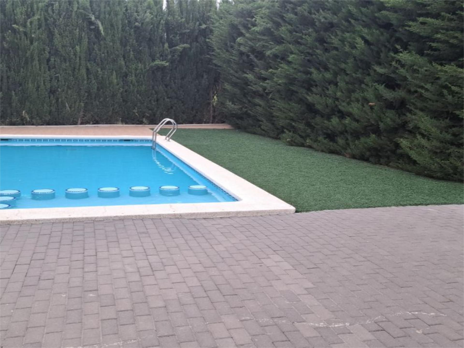 Swimming pool of Flat for sale in  Murcia Capital  with Air Conditioner, Private garden and Terrace
