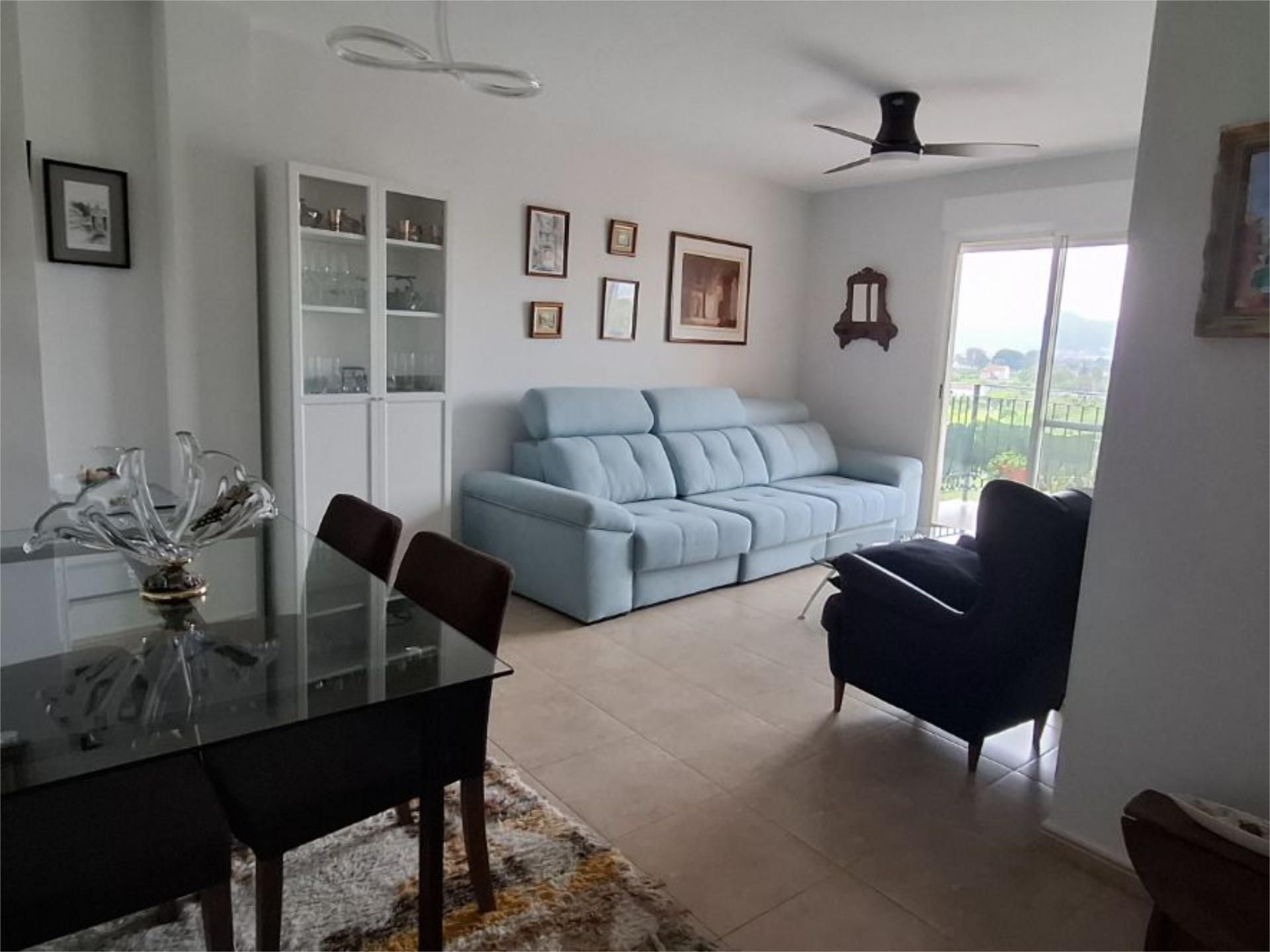 Sala d'estar de Pis en venda en  Murcia Capital amb Aire condicionat, Jardí privat i Terrassa