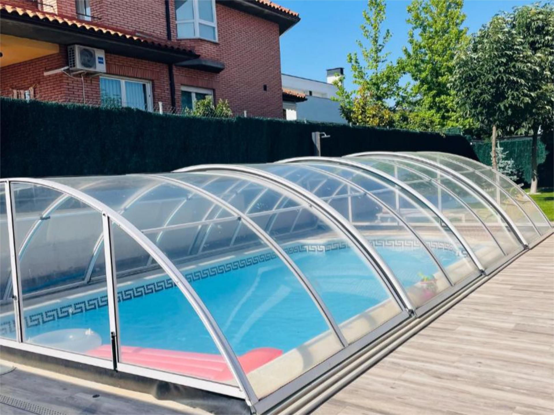Piscina de Casa o xalet en venda en Cabrerizos amb Aire condicionat, Terrassa i Piscina