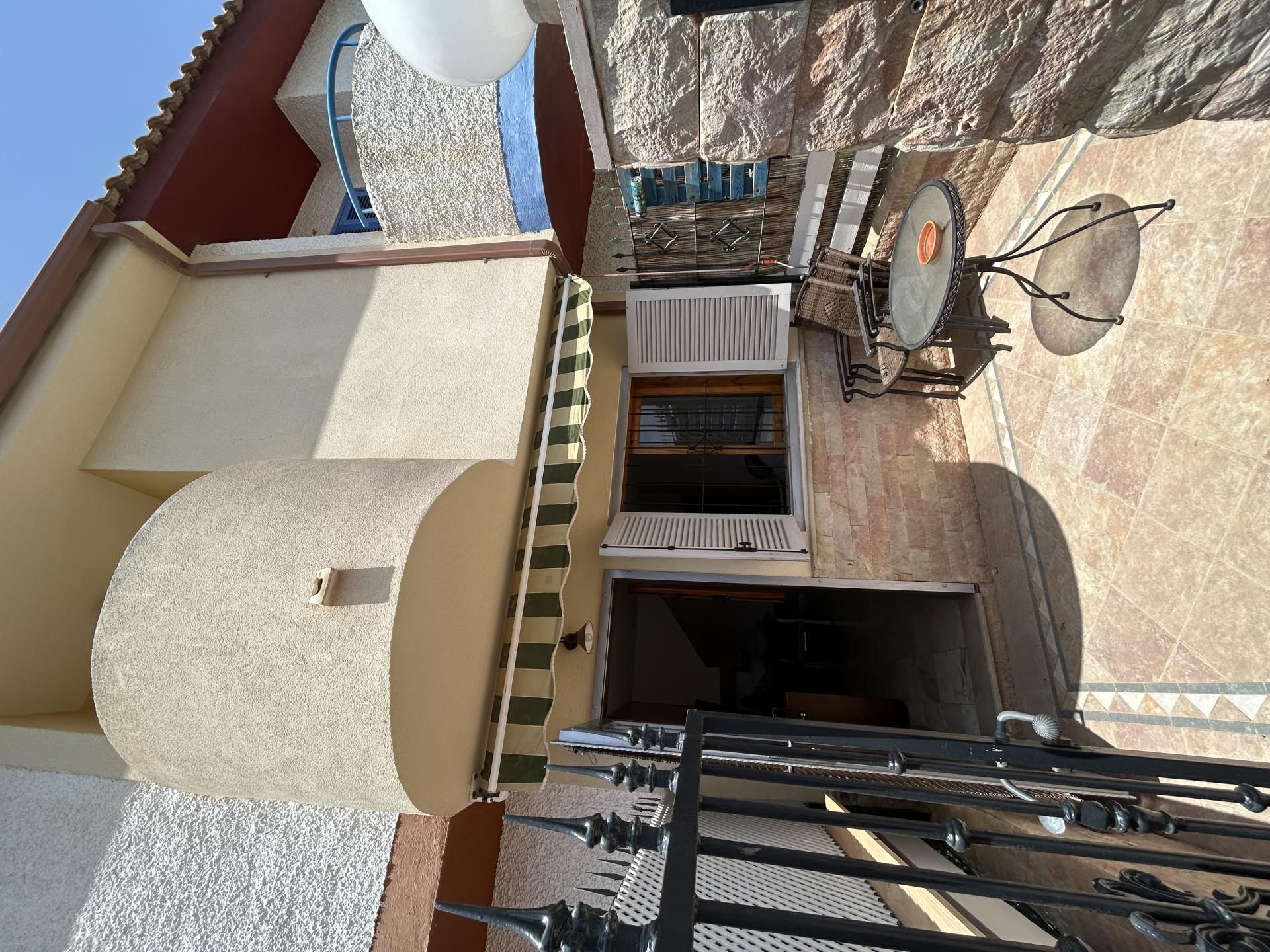 Balcony of Duplex to rent in San Javier  with Air Conditioner, Heating and Private garden