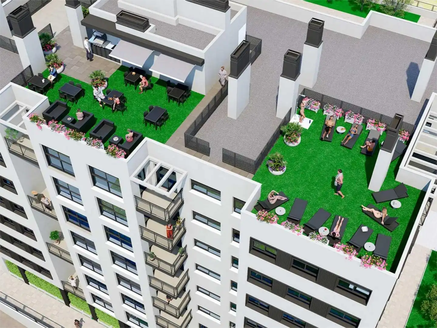 Piso en venta en Carrer la Costera, 13, Ensanche - Río Júcar Terraza de Piso en venta en Castellón de la Plana / Castelló de la Plana con Aire acondicionado, Calefacción y Jardín privado