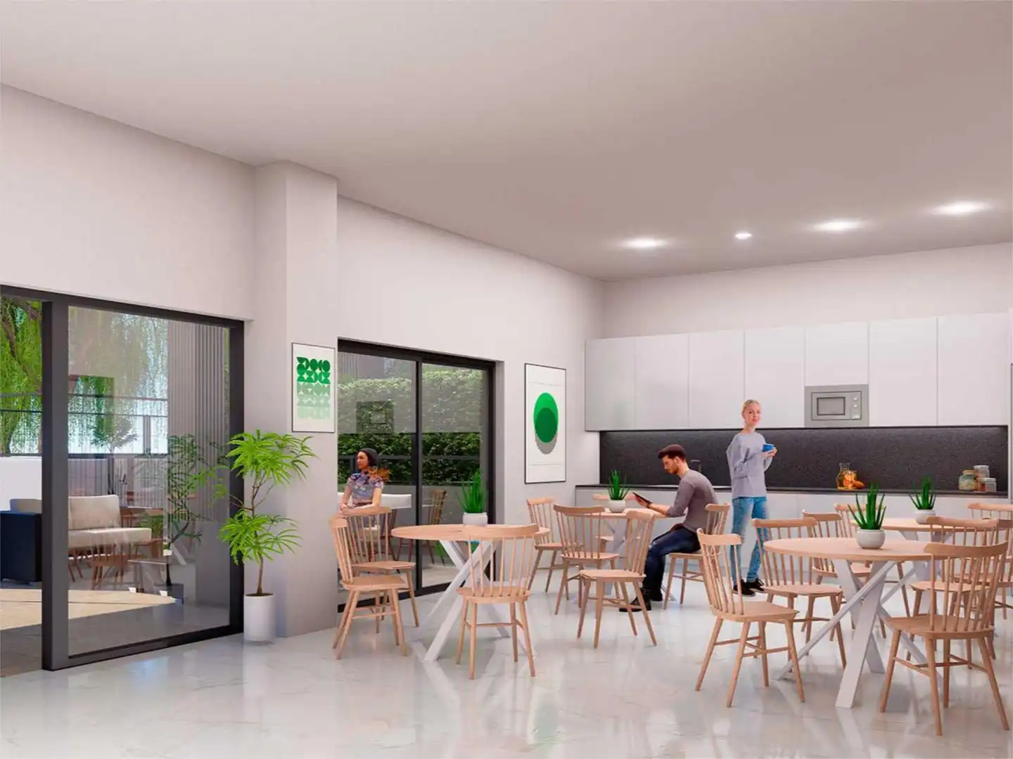 Piso en venta en Carrer la Costera, 13, Ensanche - Río Júcar Comedor de Piso en venta en Castellón de la Plana / Castelló de la Plana con Aire acondicionado, Calefacción y Jardín privado
