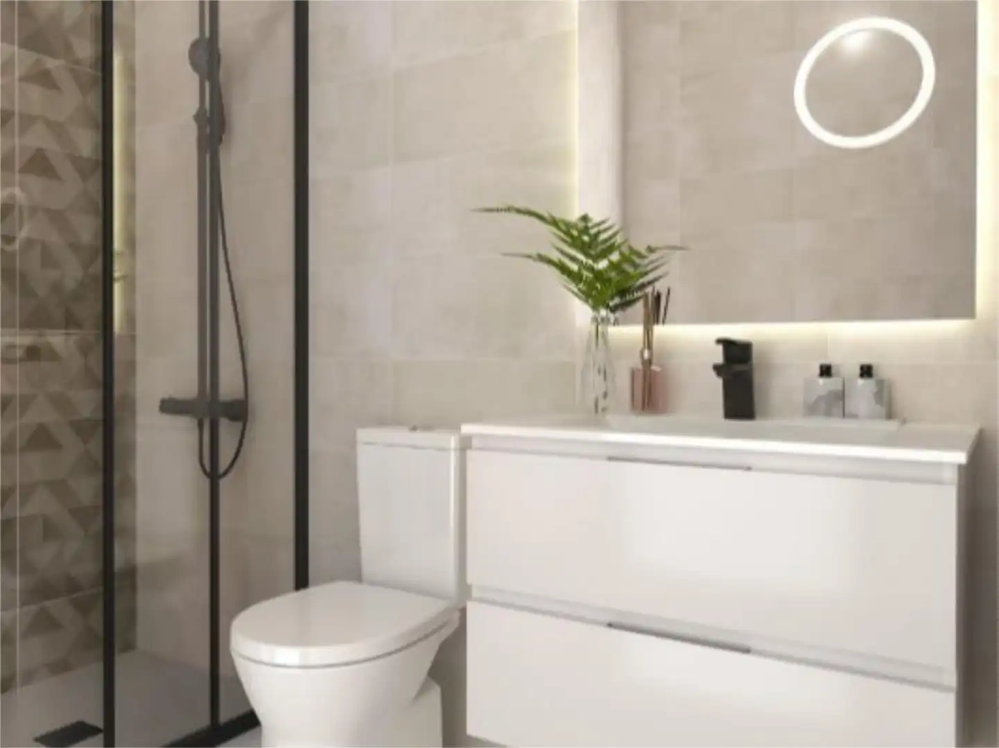 Piso en venta en Carrer la Costera, 13, Ensanche - Río Júcar Baño de Piso en venta en Castellón de la Plana / Castelló de la Plana con Aire acondicionado, Calefacción y Jardín privado