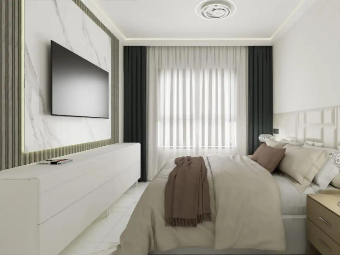 Piso en venta en Carrer la Costera, 13, Ensanche - Río Júcar Habitación de Piso en venta en Castellón de la Plana / Castelló de la Plana con Aire acondicionado, Calefacción y Jardín privado