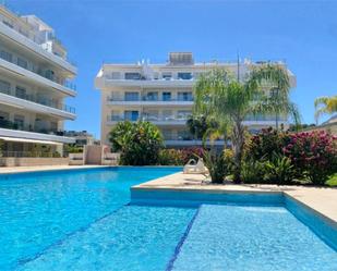 Piscina de Apartament de lloguer en Dénia amb Aire condicionat, Calefacció i Jardí privat