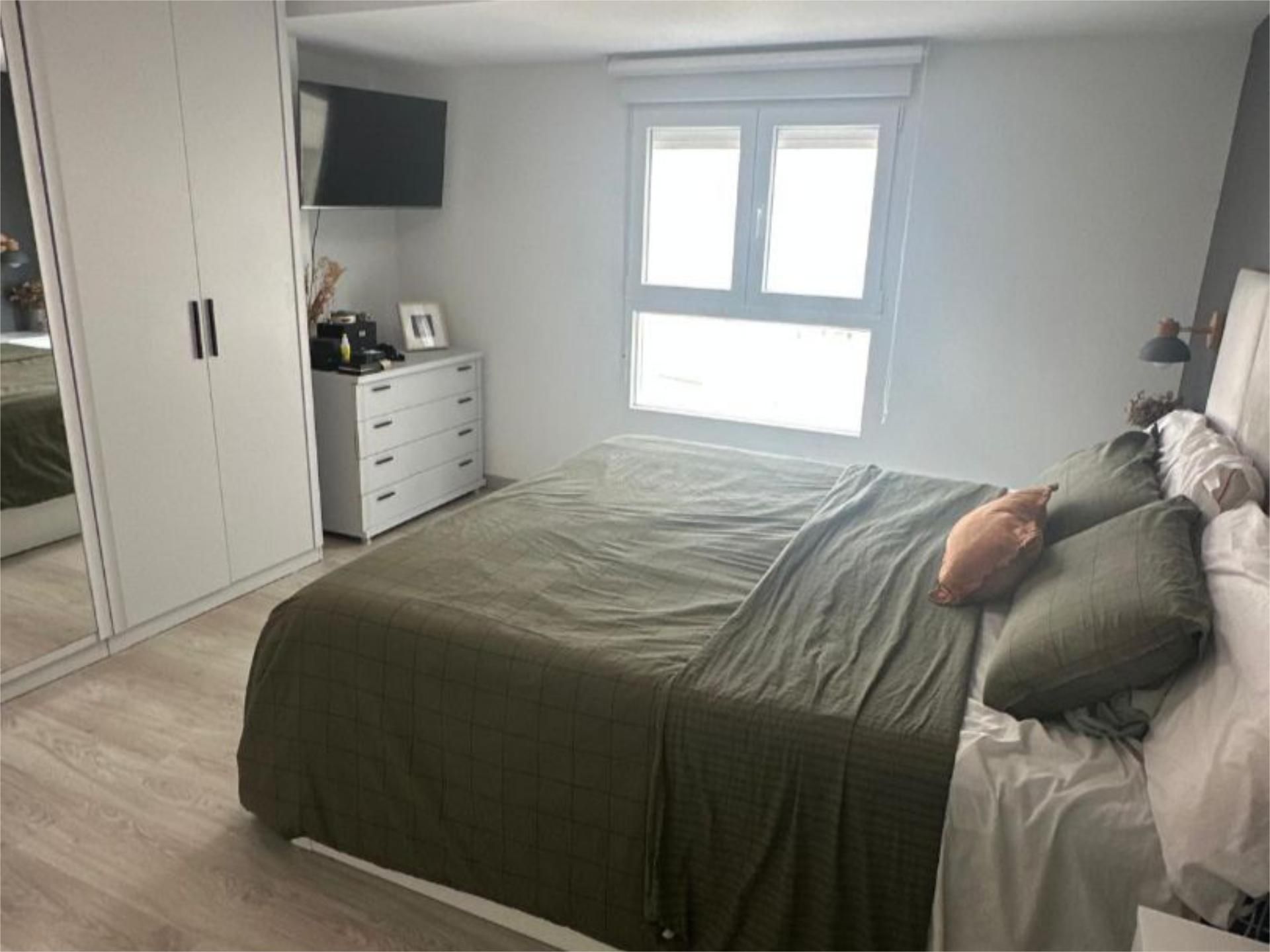 Bedroom of Flat for sale in Alcoy / Alcoi  with Air Conditioner and Balcony