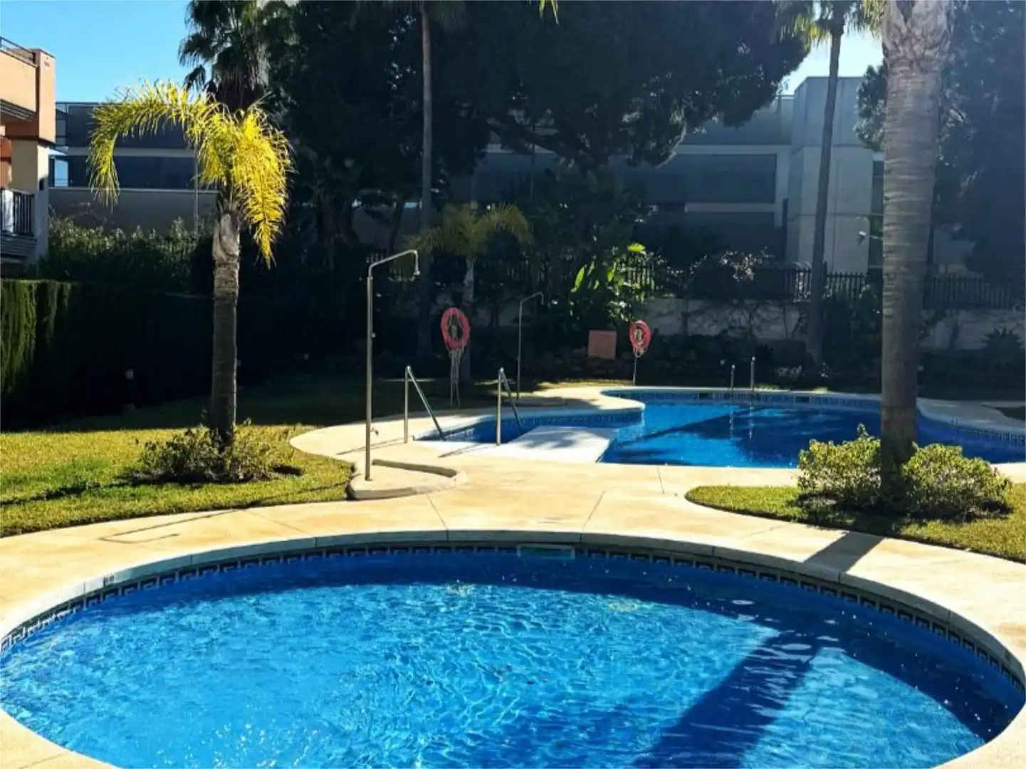 Piscina de Pis de lloguer en Marbella amb Aire condicionat, Calefacció i Parquet