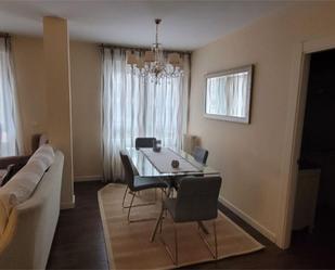 Dining room of Flat to rent in Ponferrada  with Heating, Parquet flooring and Storage room