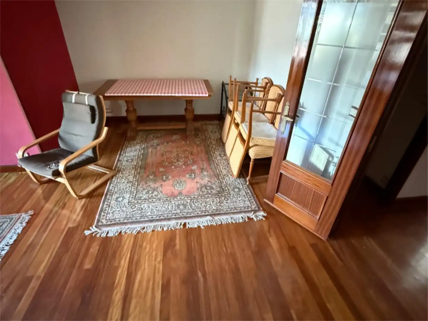 Dining room of Flat for sale in Bilbao   with Heating, Parquet flooring and Terrace
