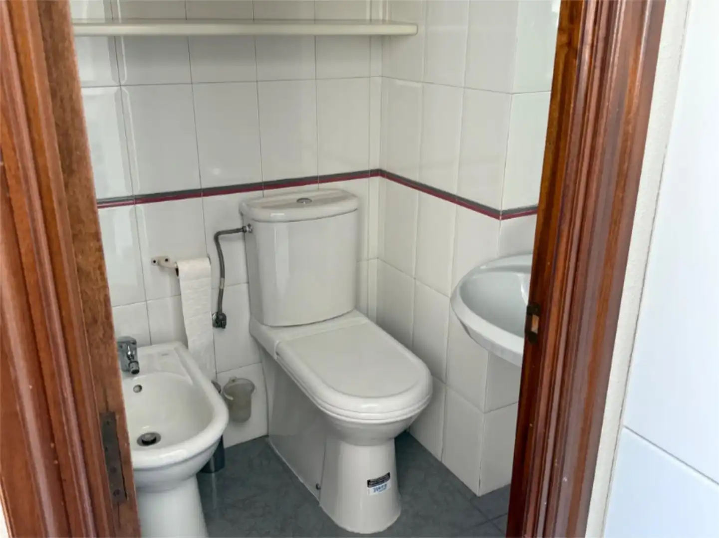 Bathroom of Flat for sale in Bilbao   with Heating, Parquet flooring and Terrace