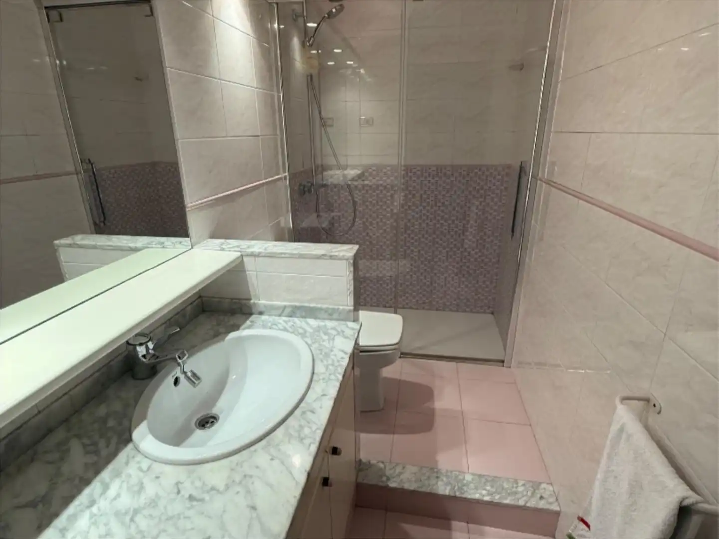 Bathroom of Flat for sale in Bilbao   with Heating, Parquet flooring and Terrace