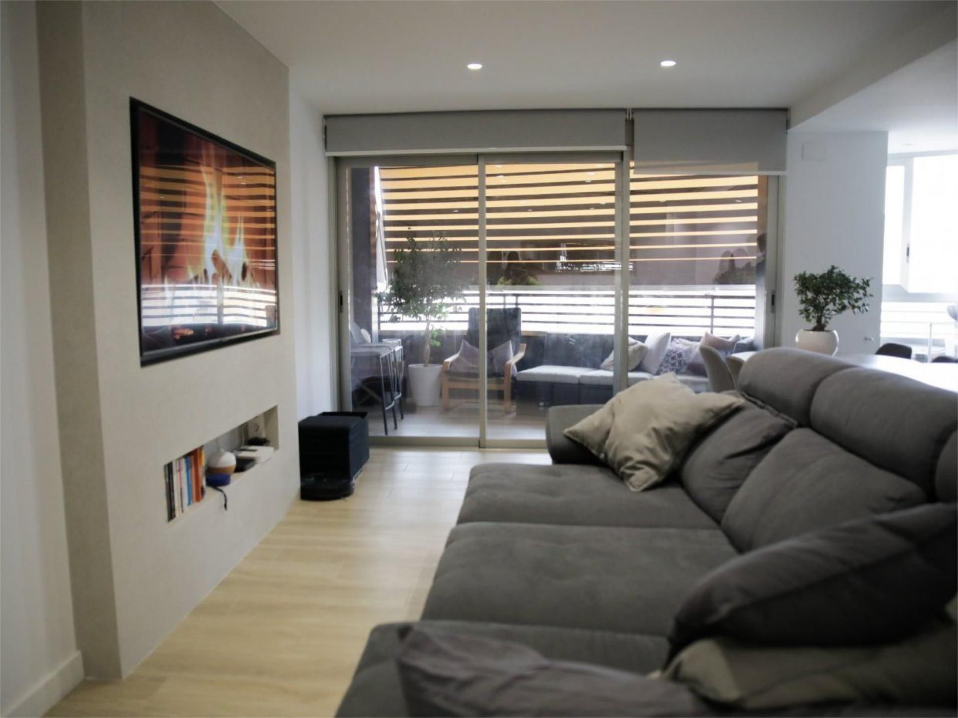Living room of Flat for sale in Elche / Elx  with Air Conditioner, Heating and Terrace
