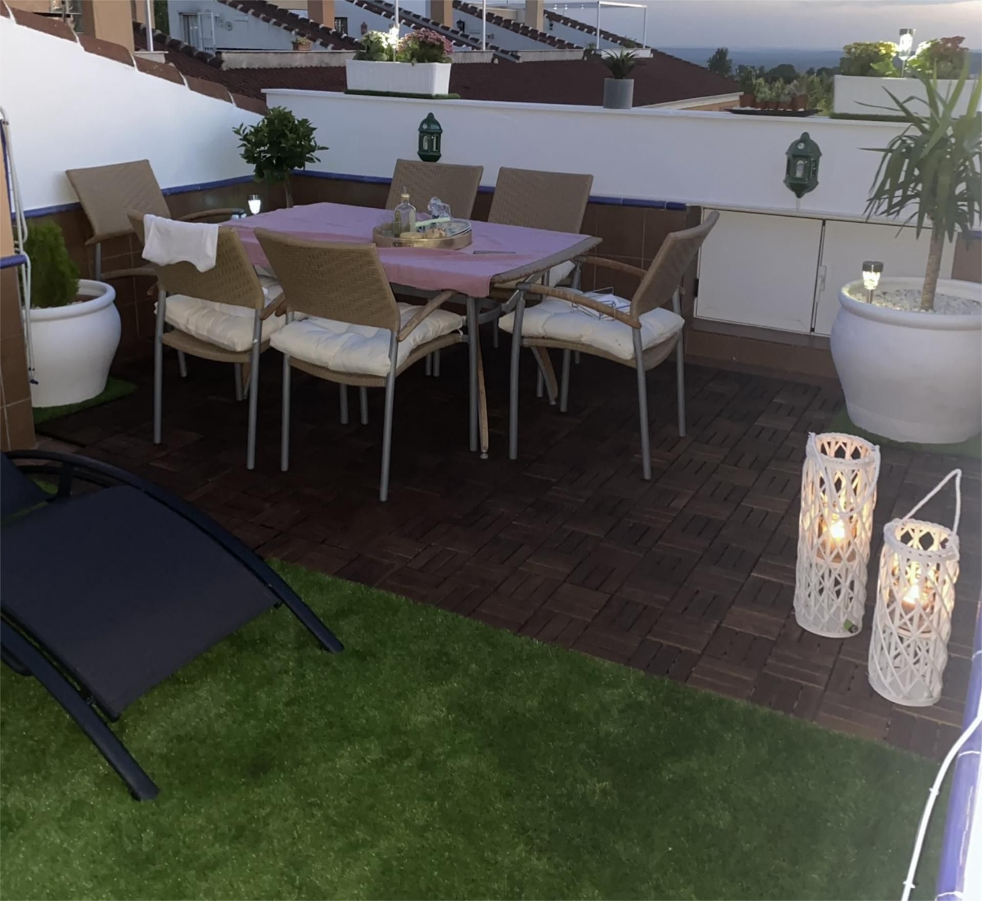 Terrace of Flat for sale in La Carolina  with Air Conditioner, Heating and Private garden