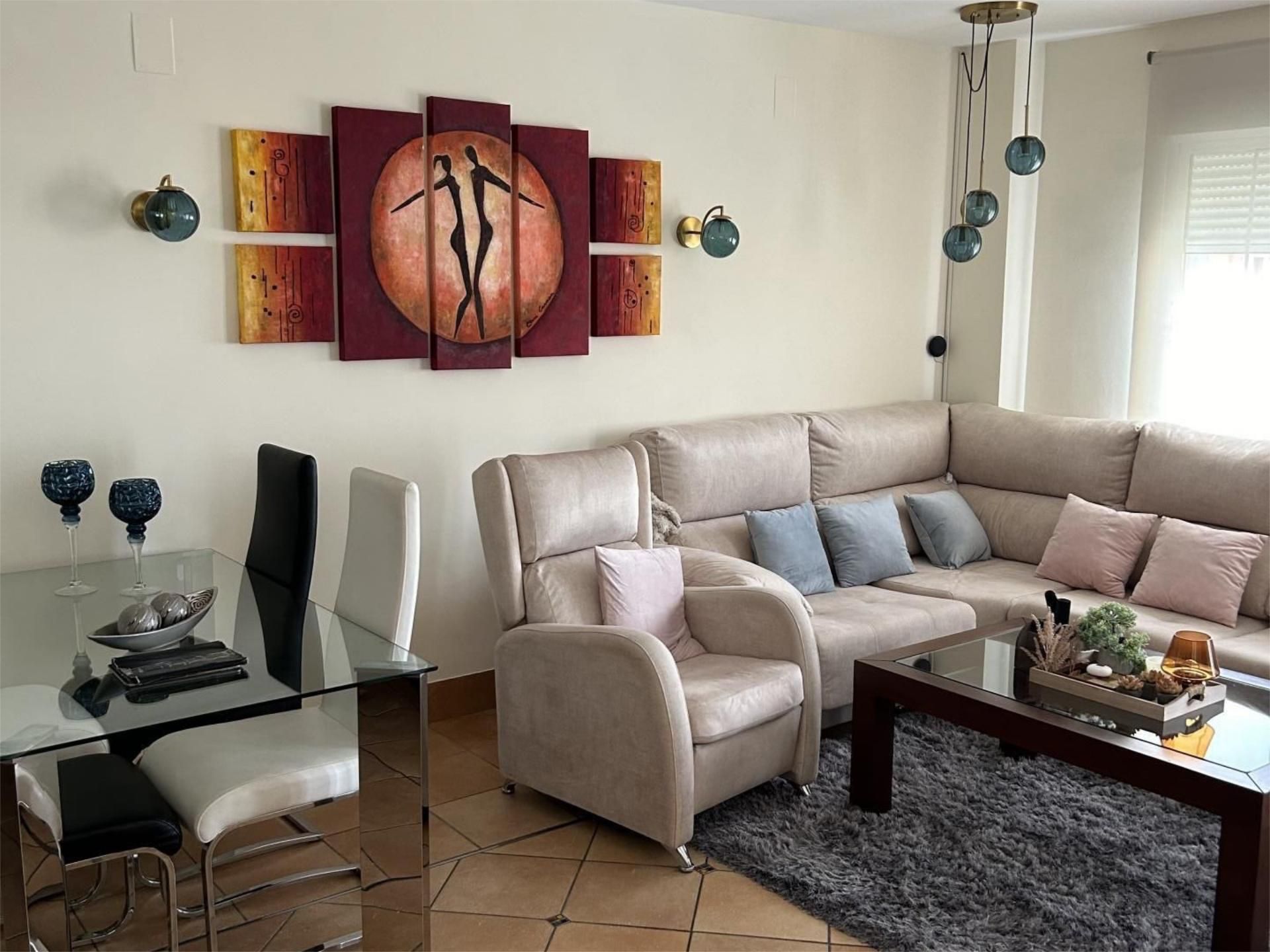 Living room of Flat for sale in La Carolina  with Air Conditioner, Heating and Private garden