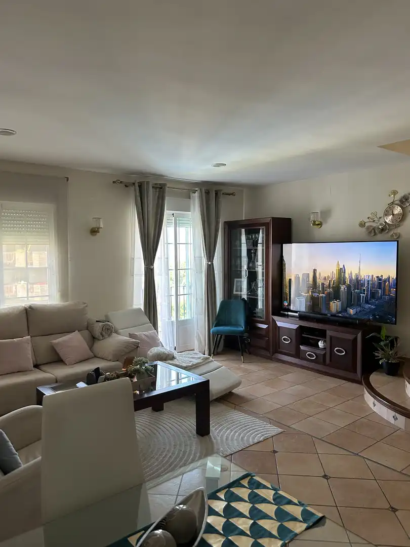 Sala de estar de Piso en venta en La Carolina con Aire acondicionado, Calefacción y Jardín privado