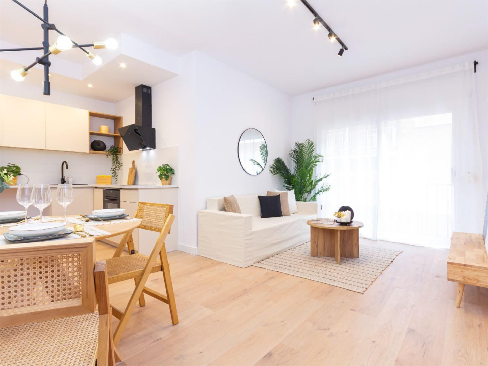 Living room of Flat for sale in  Barcelona Capital  with Terrace
