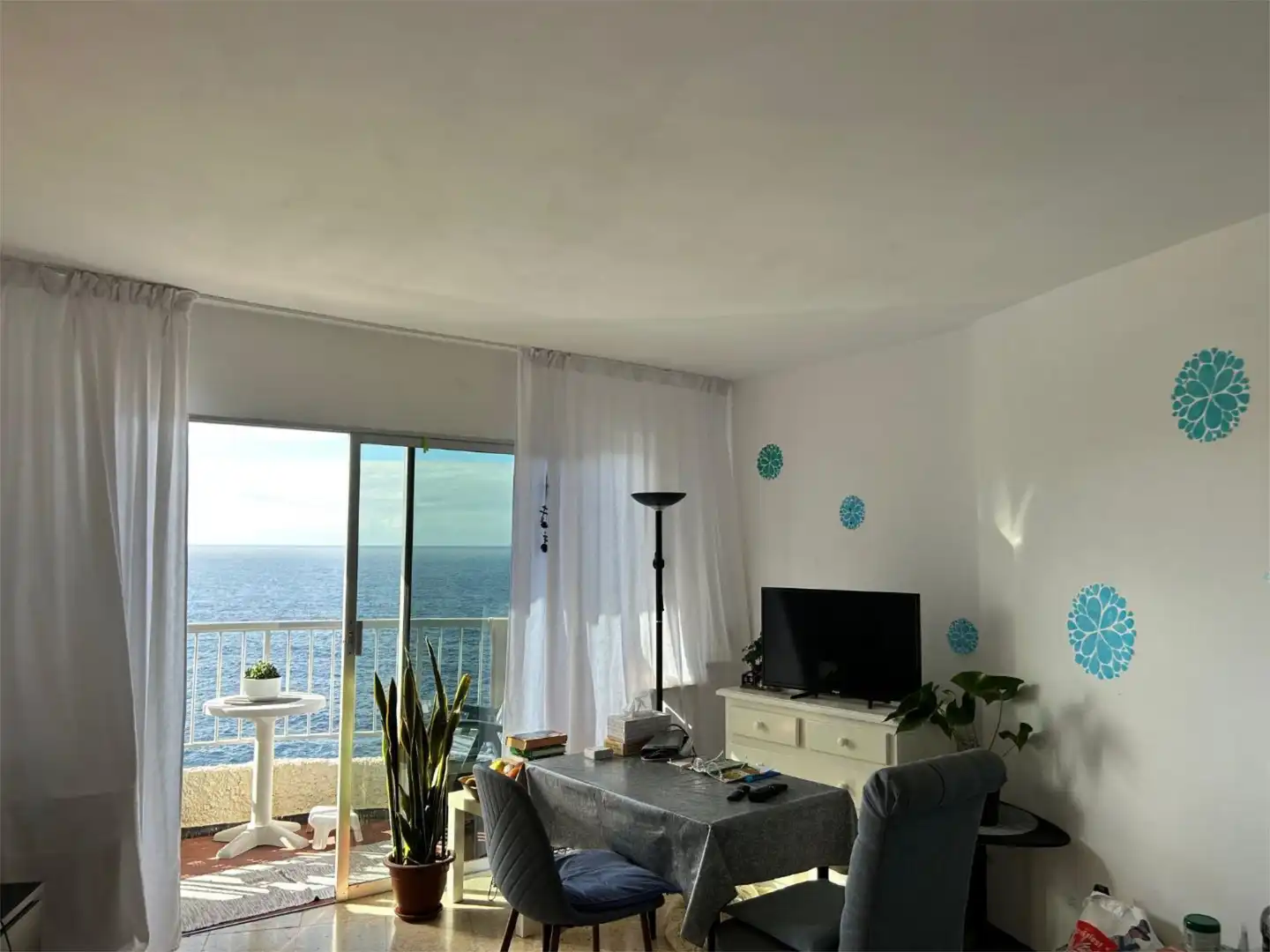Flat for sale in Paseo Las Americas, 46, San Felipe - San Marcos - Las Cañas Living room of Flat for sale in Icod de los Vinos with Private garden, Swimming Pool and Balcony