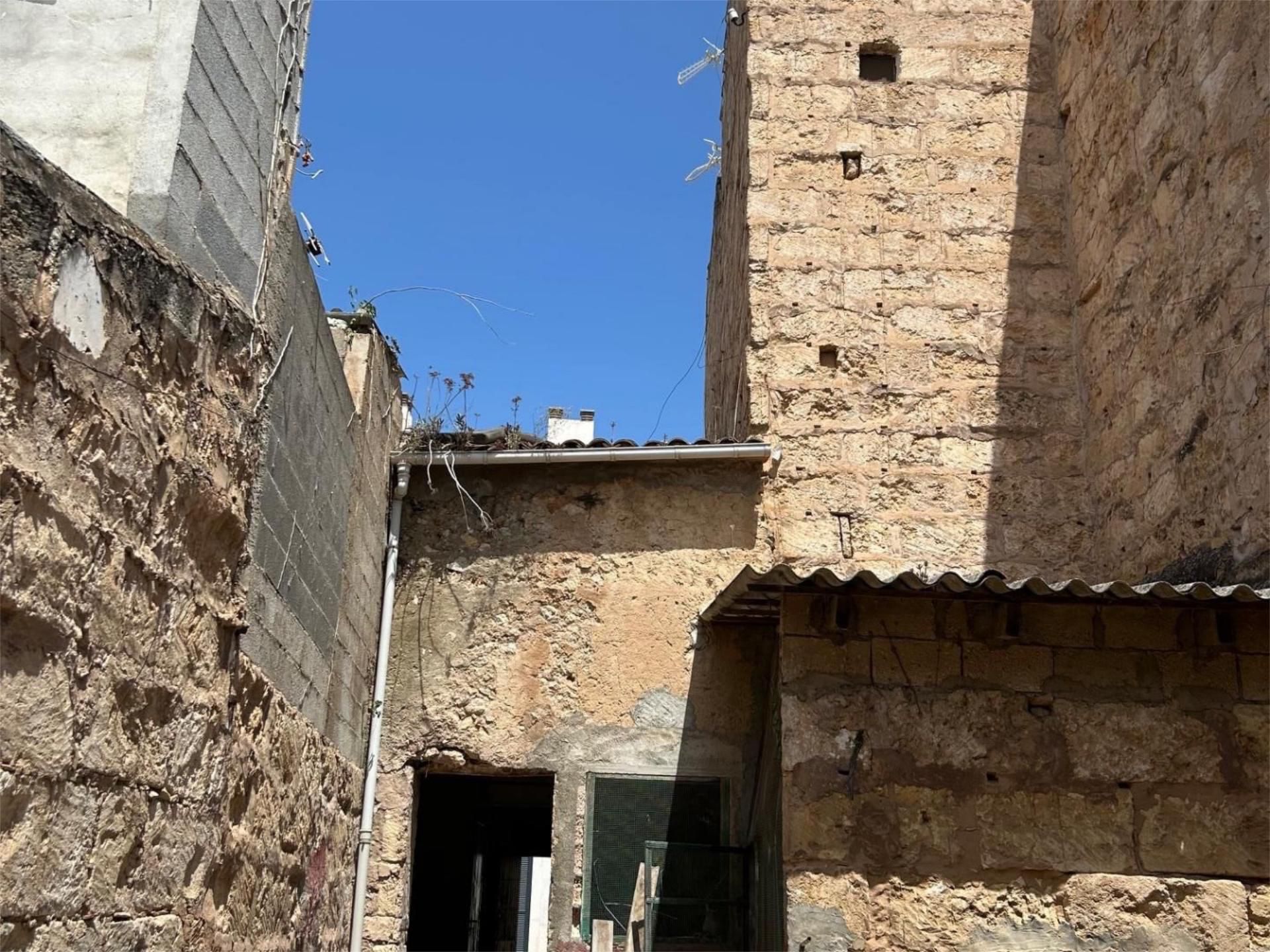 Exterior view of Flat for sale in Sa Pobla  with Private garden