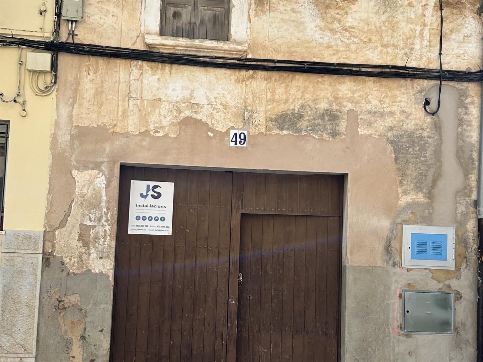 Exterior view of Flat for sale in Sa Pobla  with Private garden