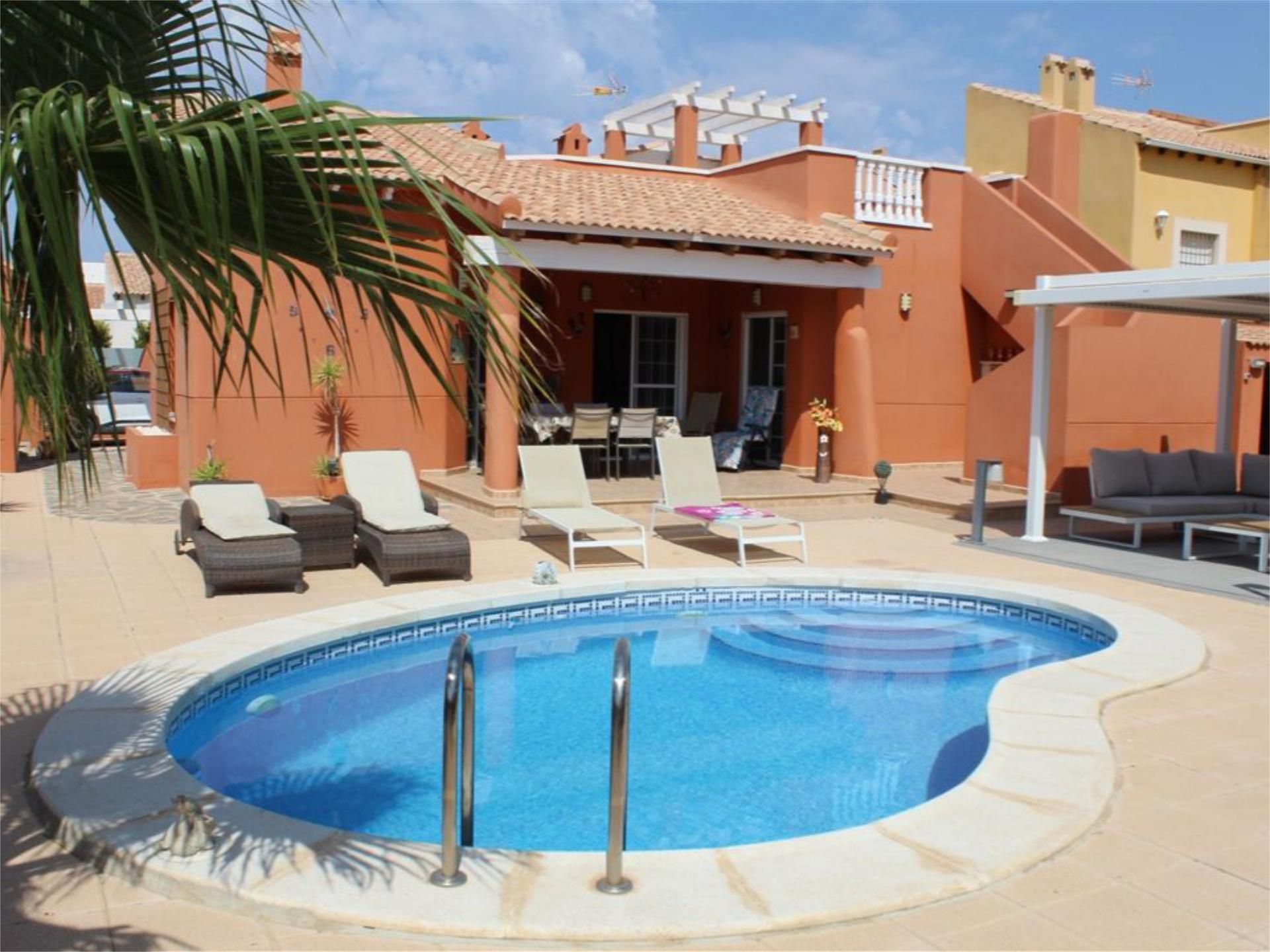 Vista exterior de Pis en venda en Fortuna amb Aire condicionat, Terrassa i Piscina