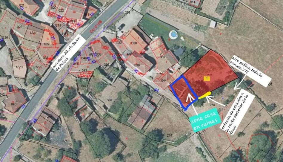 Foto 1 de Urbanitzable en venda a Cp-3, 66, Baños de Molgas, Ourense