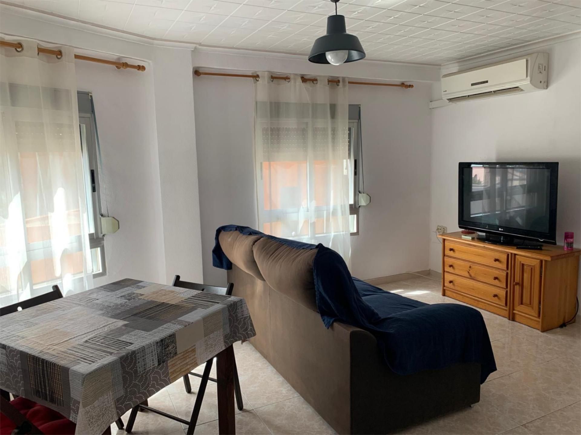 Living room of Flat to rent in Torrent  with Air Conditioner and Balcony