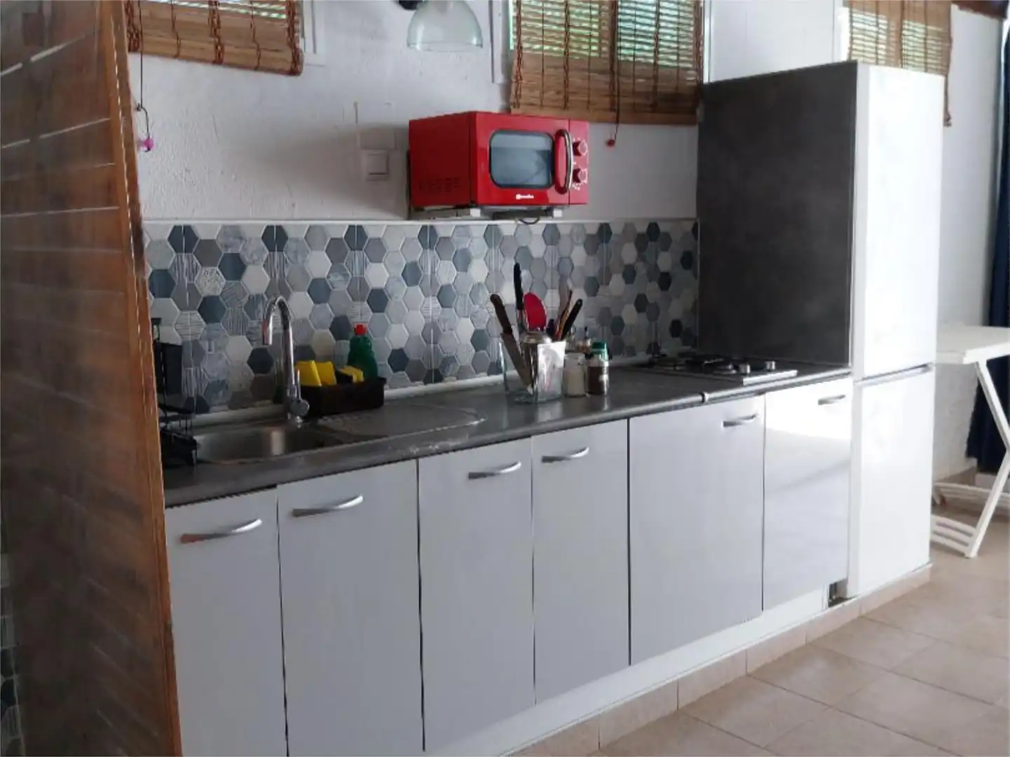 Apartamento de alquiler en Avenida de la Playa, El Palmar Cocina de Apartamento de alquiler en Vejer de la Frontera con Aire acondicionado, Calefacción y Amueblado