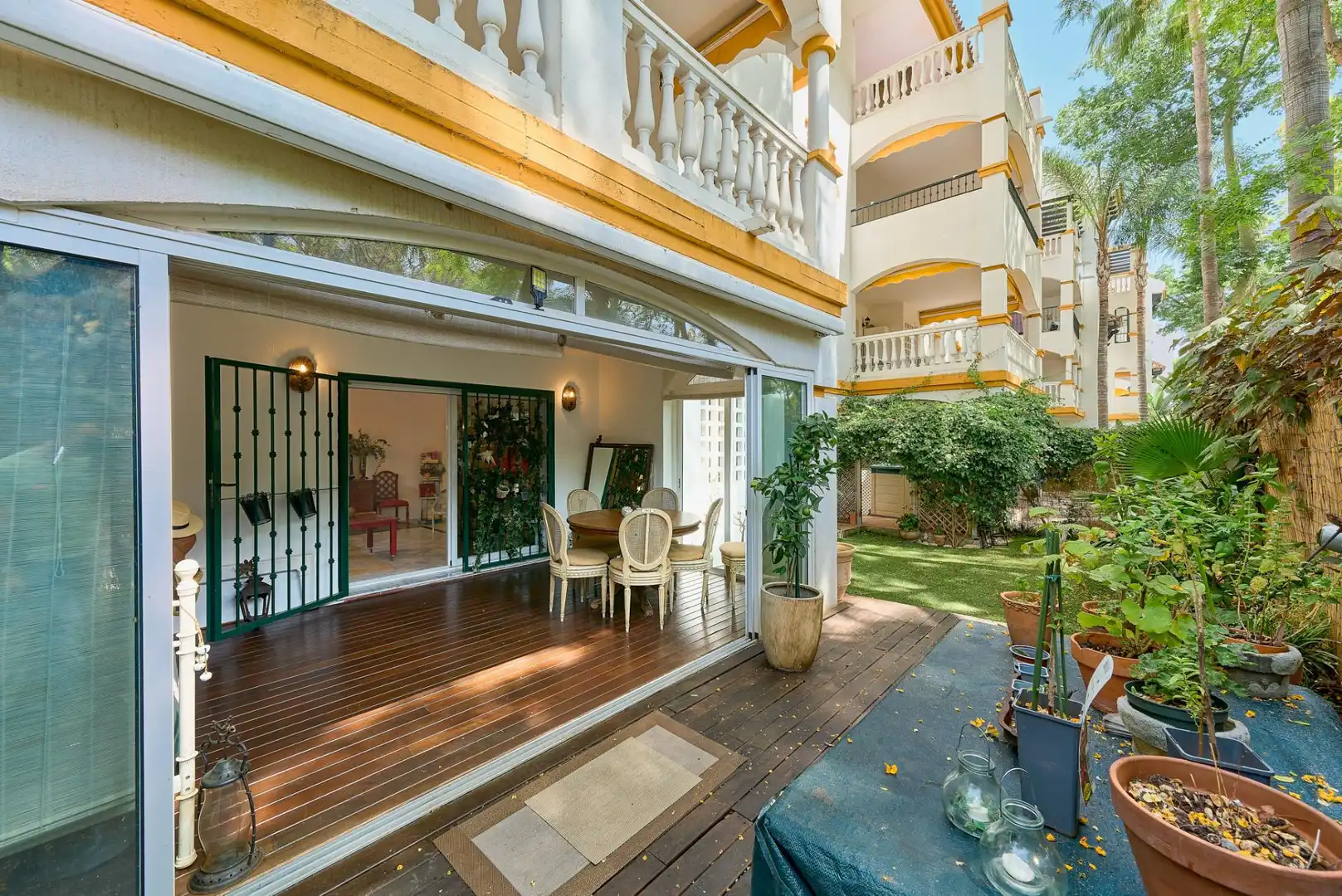 Terrace of Flat for sale in Marbella  with Terrace and Swimming Pool