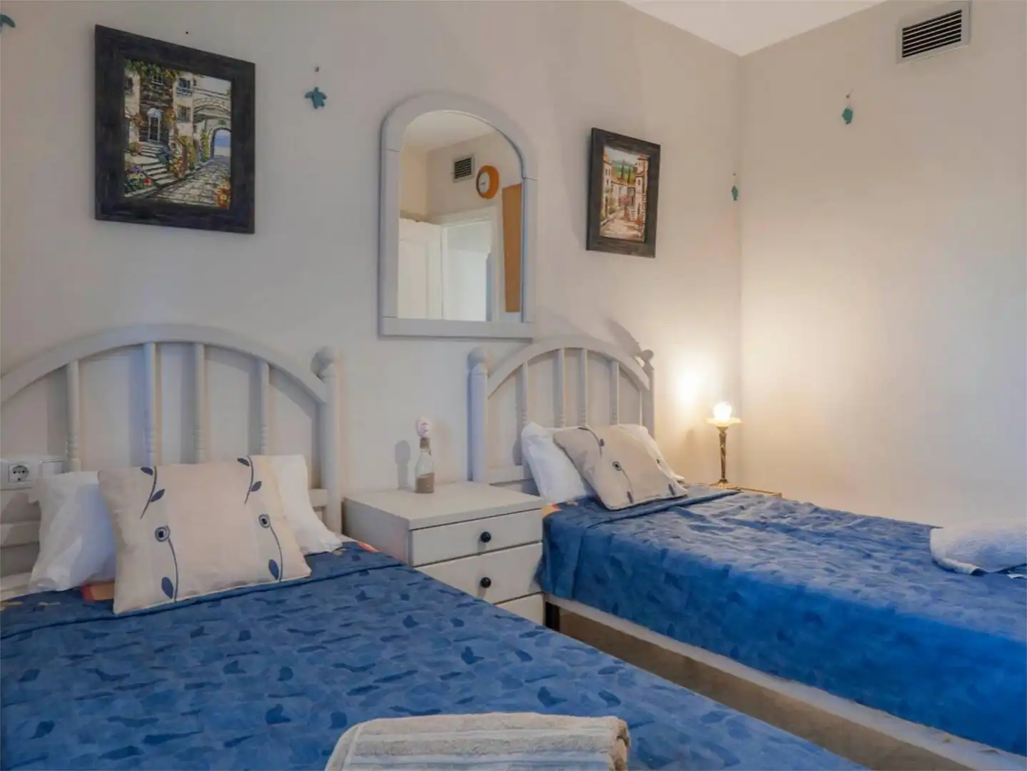 Flat for rent in Avenida Suiza, 15, Mijas Golf Bedroom of Flat for rent in Mijas with Air Conditioner, Heating and Private garden