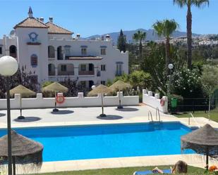 Exterior view of Flat to rent in Mijas  with Air Conditioner, Heating and Private garden