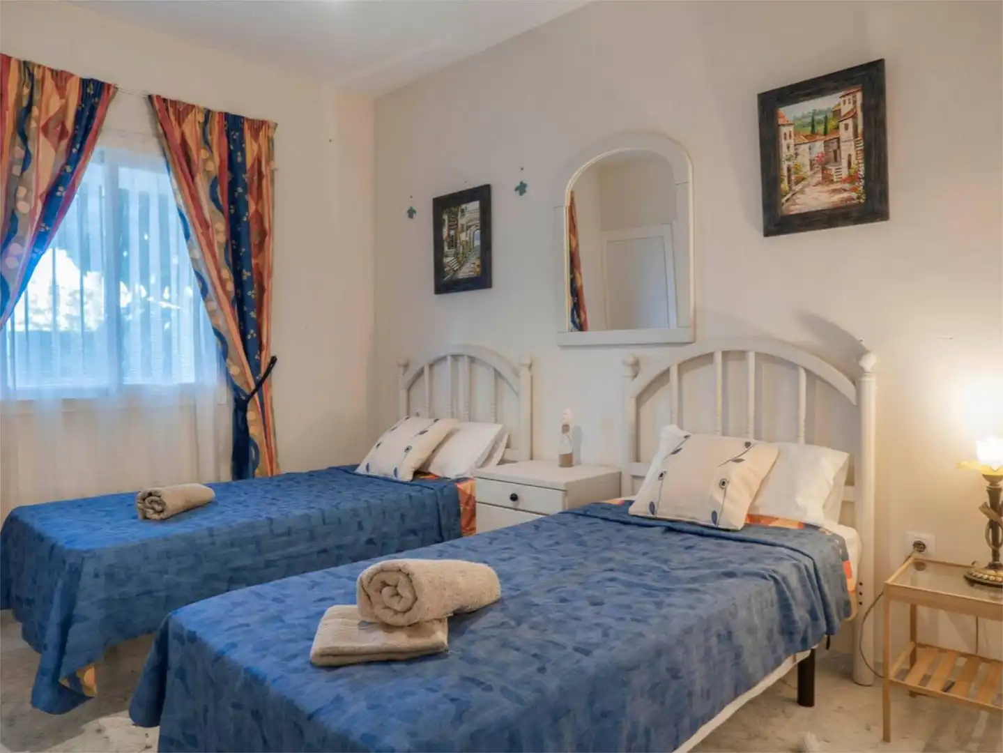 Flat for rent in Avenida Suiza, 15, Mijas Golf Bedroom of Flat for rent in Mijas with Air Conditioner, Heating and Private garden