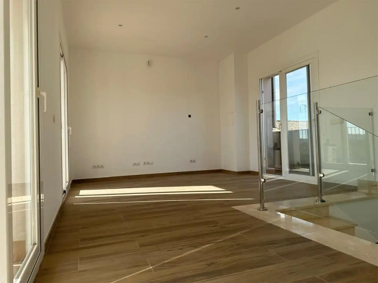 Casa adosada en venta en Carrer de Ramon Llull, 29, Vilafranca de Bonany Sala de estar de Casa adosada en venta en Vilafranca de Bonany con Aire acondicionado, Terraza y Balcón