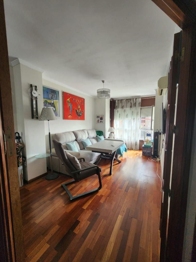 Living room of Flat for sale in  Huelva Capital  with Air Conditioner and Balcony
