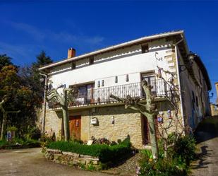 Exterior view of House or chalet for sale in Guesálaz / Gesalatz  with Heating, Private garden and Terrace
