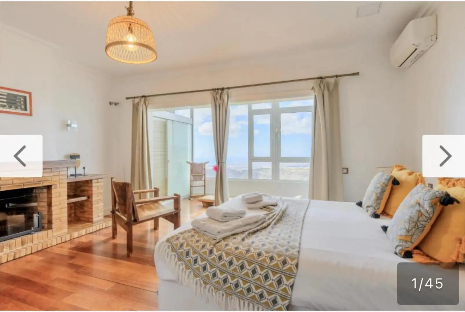 Bedroom of Houses for share in Santa Brígida  with Air Conditioner, Heating and Private garden