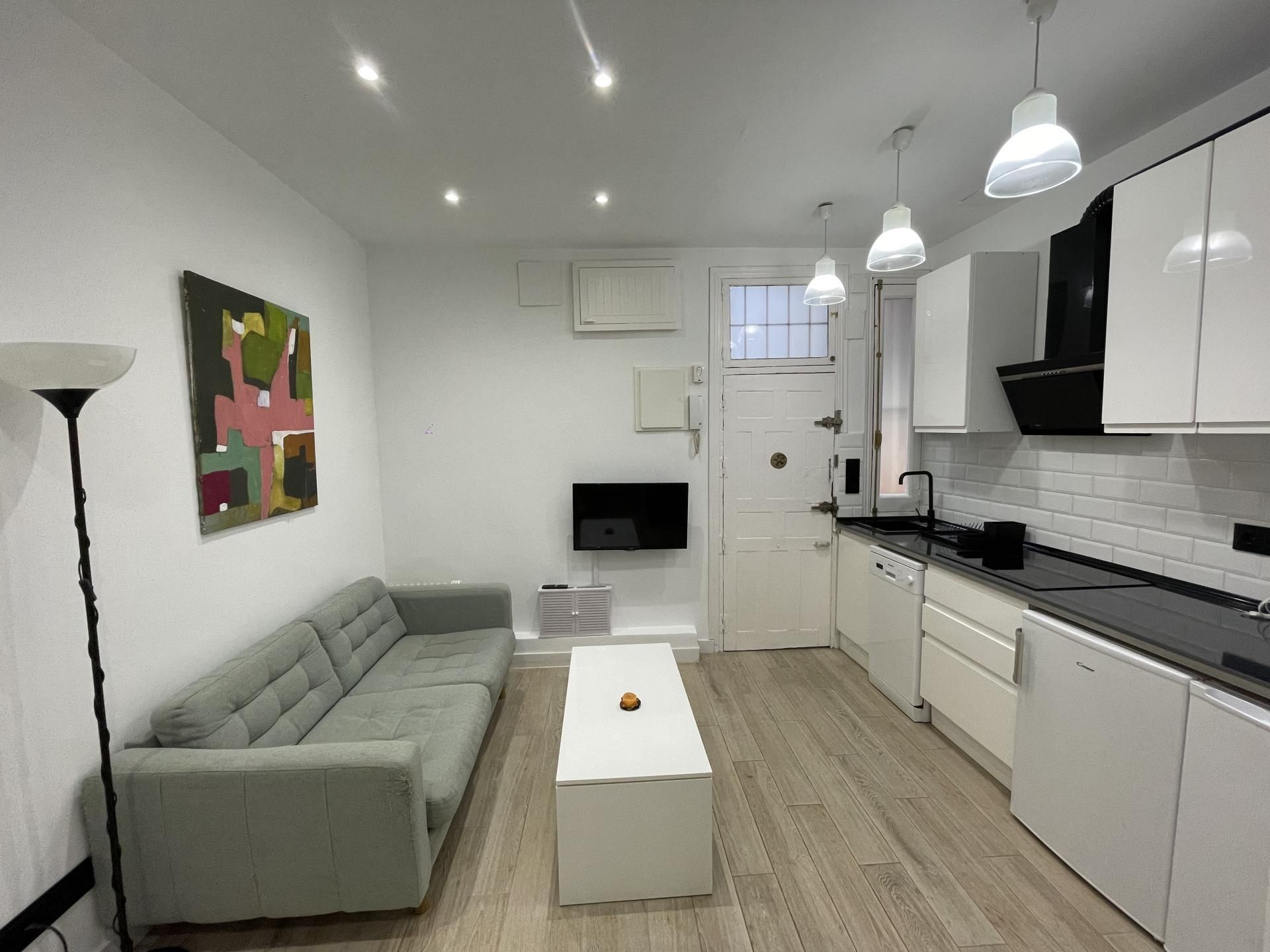 Living room of Flat to rent in  Madrid Capital
