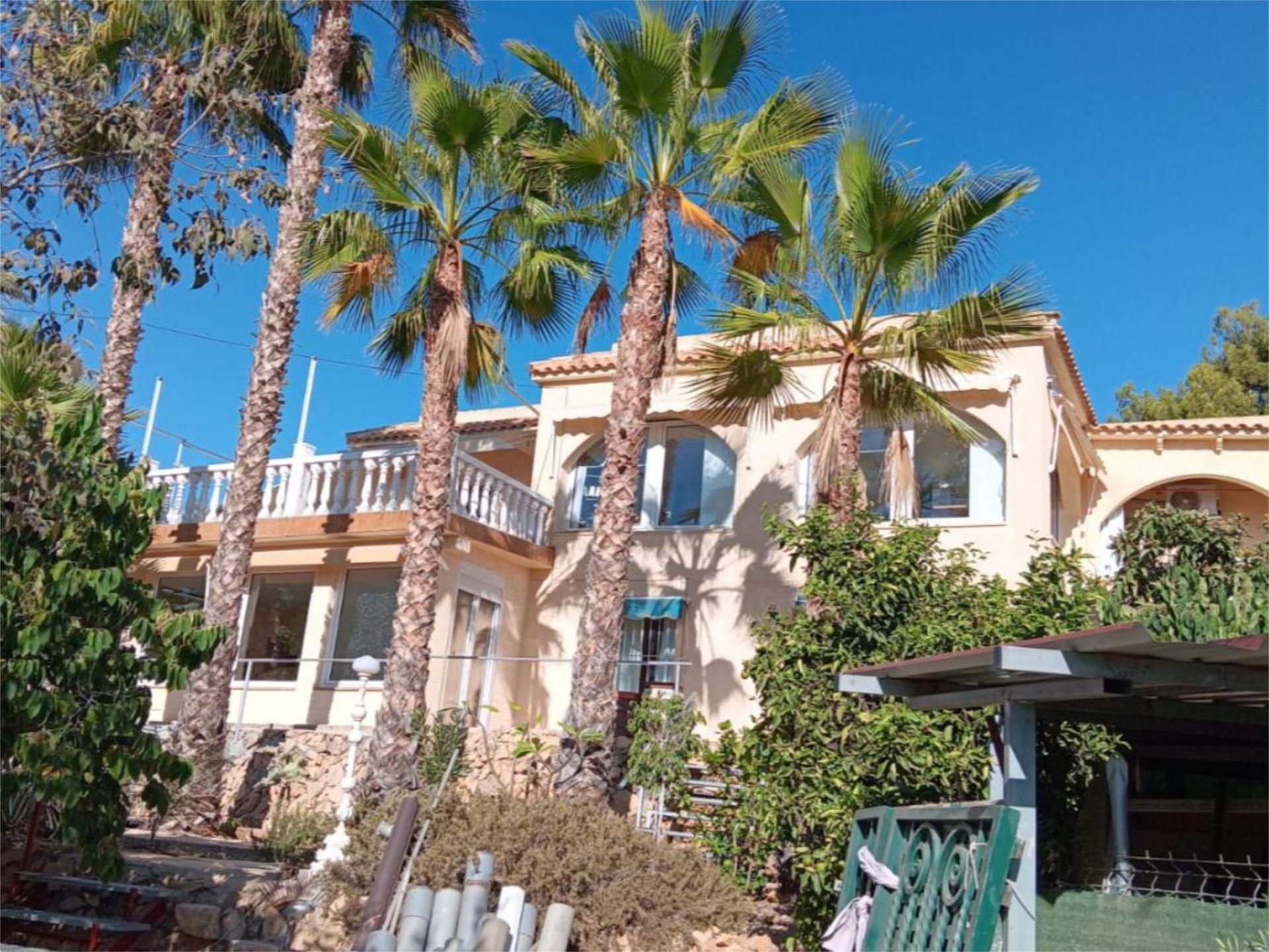 Vista exterior de Finca rústica en venda en La Nucia amb Aire condicionat i Terrassa