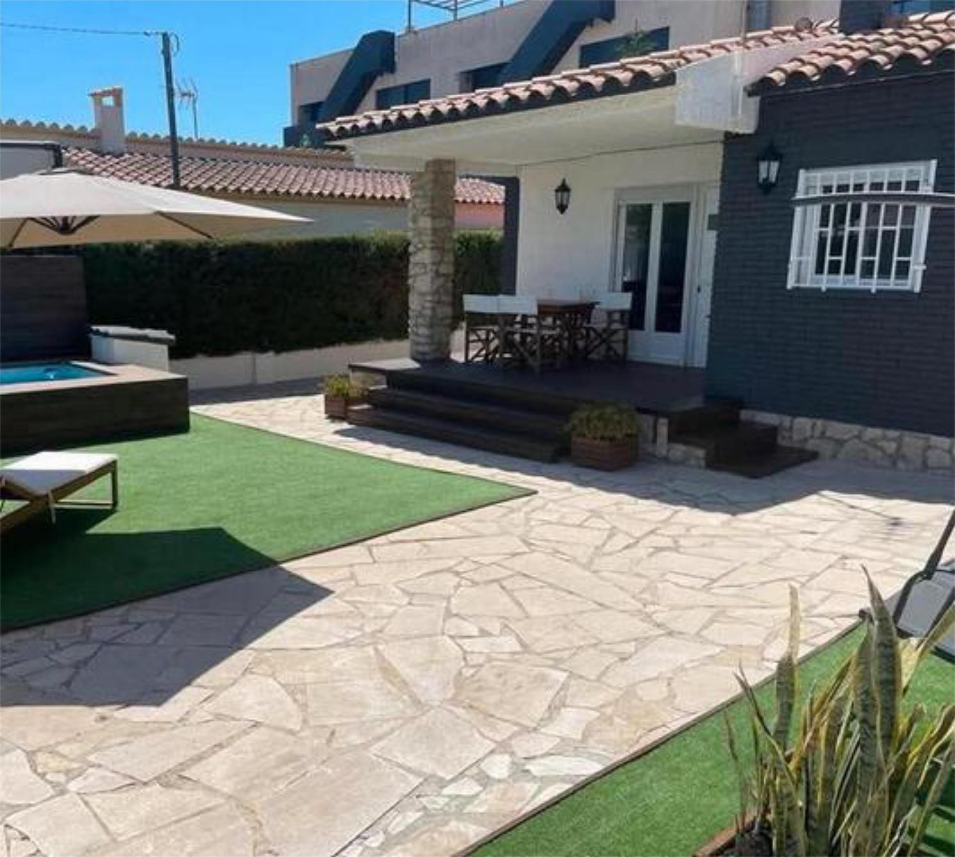 Terrace of Single-family semi-detached to rent in Alcanar  with Terrace and Furnished