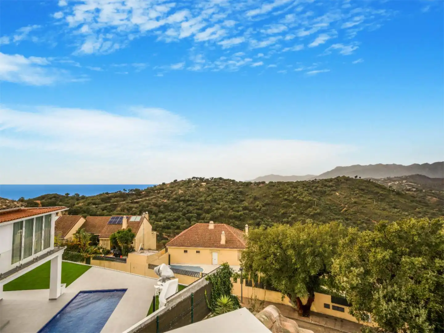 Vista exterior de Piso en venta en Ojén con Aire acondicionado, Calefacción y Jardín privado