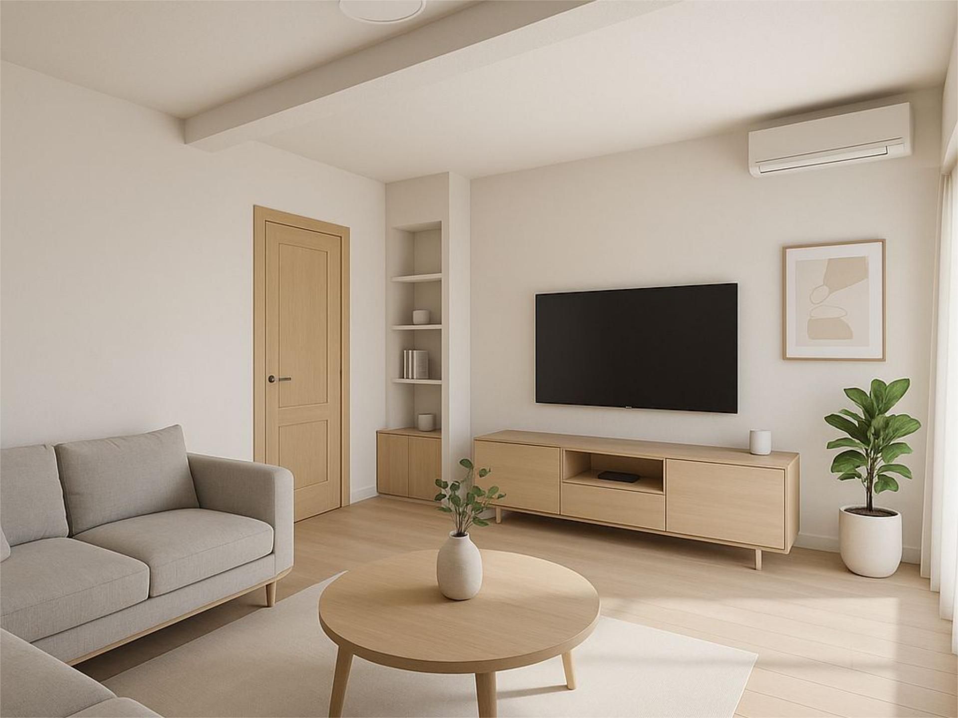 Living room of Flat for sale in Colmenar Viejo  with Air Conditioner and Terrace