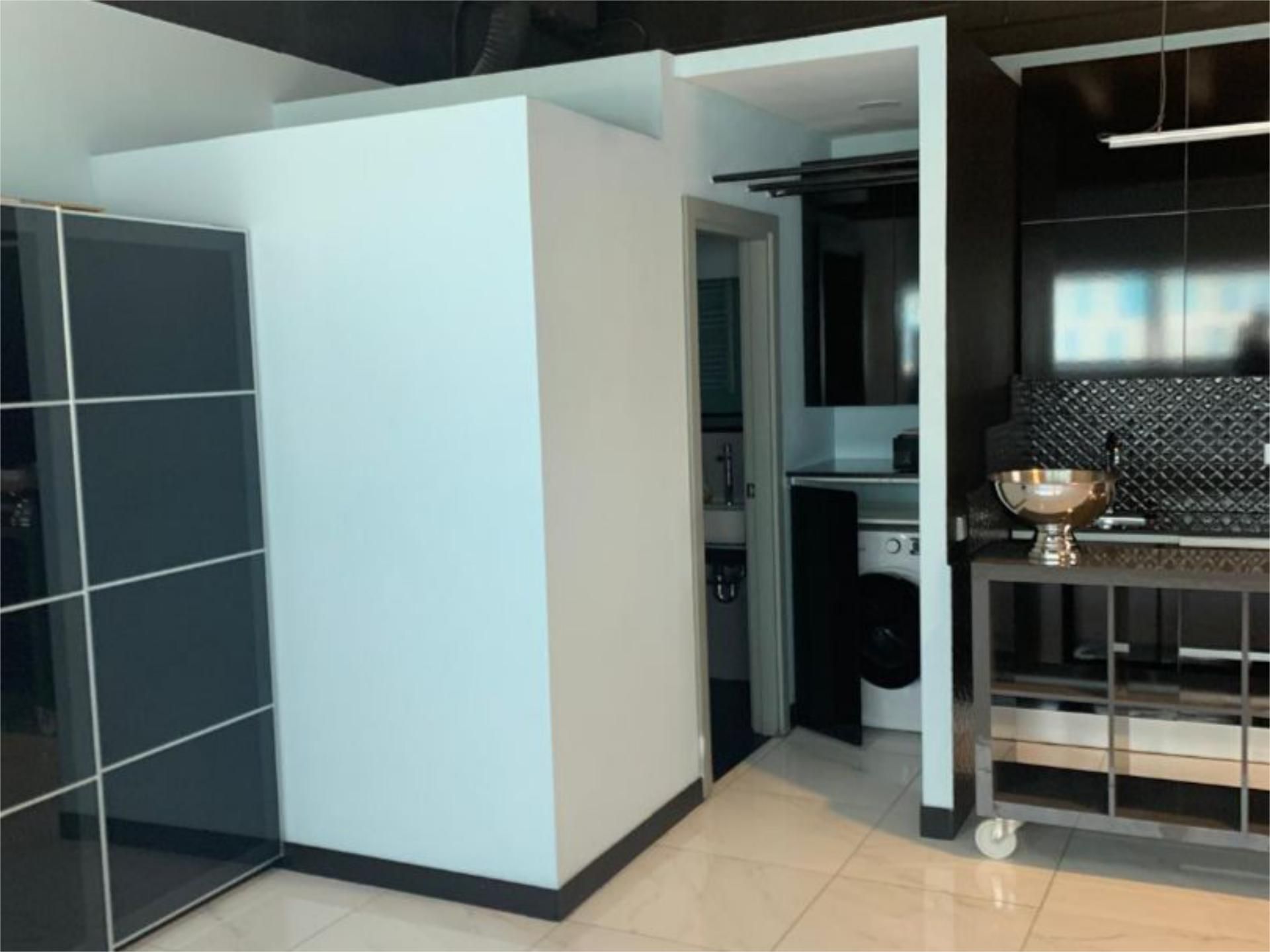 Kitchen of Flat to rent in  Madrid Capital  with Air Conditioner