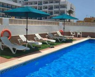 Piscina de Apartament de lloguer en Roquetas de Mar amb Calefacció, Terrassa i Piscina
